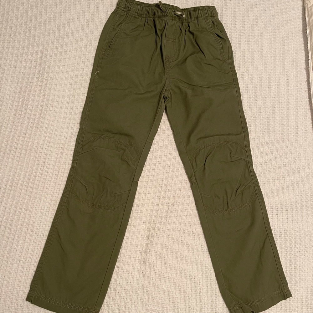 Hanna Andersson pull up canvas pants